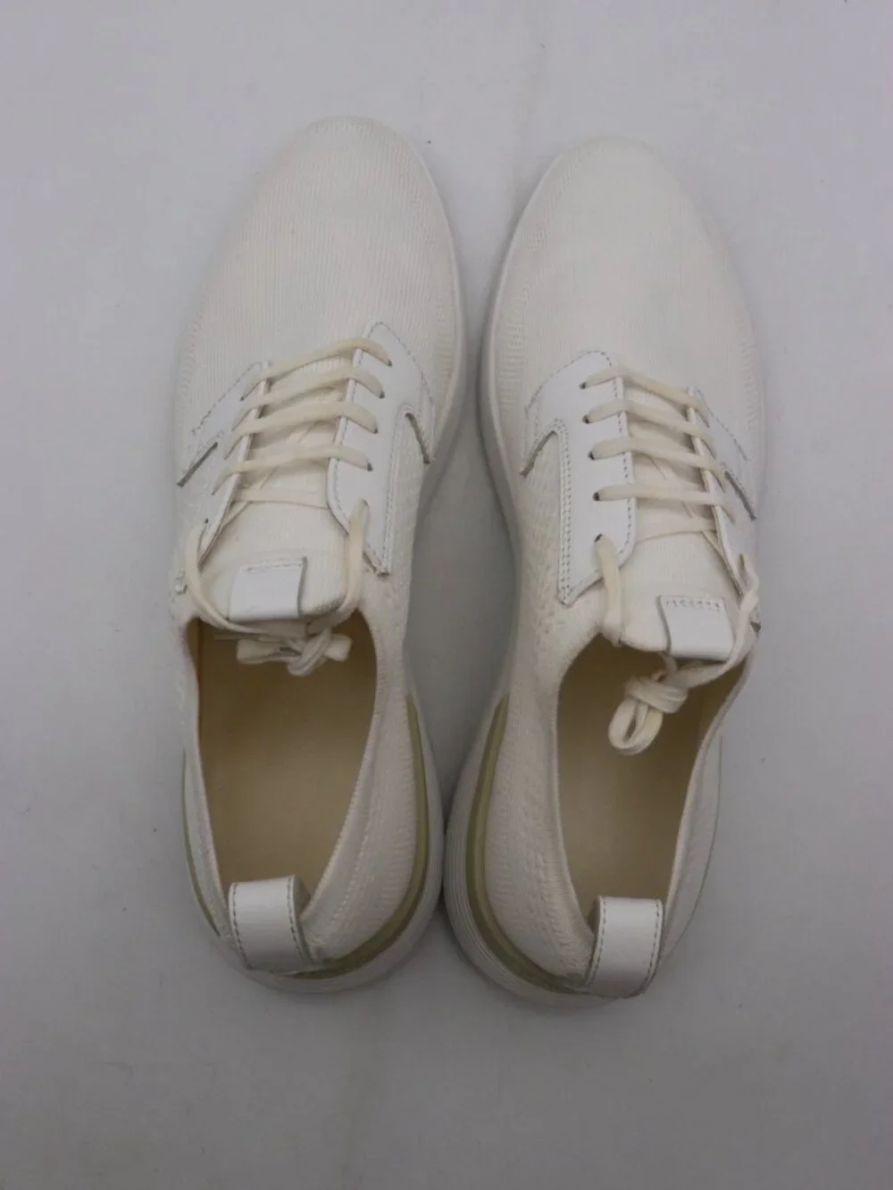 Wolf & Shepherd Swiftknit Derby Men's Size 11 White Sneakers Shoes Comfort
